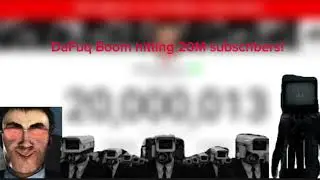 The Exact Moment DaFuq Boom Hit 20M Subscribers!| TIMELAPSE