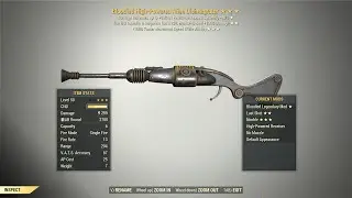 Fallout 76: Bloodied Alien Disintegrator - Rifleman.