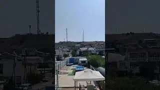 Вид на гору Алчак с балкона