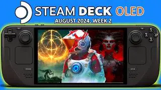 Most Played Games on Steam Deck OLED (August 2024, Week 2) Most Popular Steam Deck Games of the Week