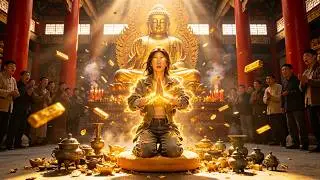 【完結短劇】為救重病母親，她覺醒「佛眼」透視萬物！撿漏明代金葉，硬剛日本藏家奪回龍門佛首！