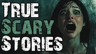 True Scary Stories To Help You Fall Asleep | Light Thunderstorm Sounds