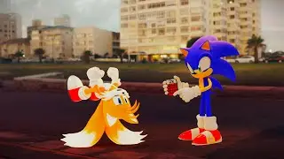 Spinning My Tails but Funny 3D Animation FNF x Friends From Future 2