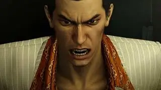 Kiryu punches Kuze