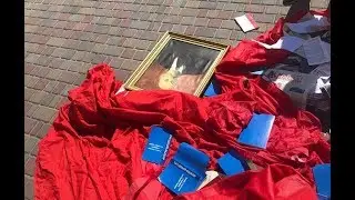 У Зінькові знищили приймальню Компартії