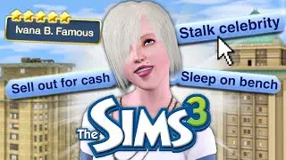 Can you survive on fame alone in The Sims 3?