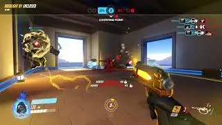 Ana Sleep on Illios - Overwatch