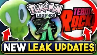 POKEMON NEWS! NEW LEAK UPDATES! 7 STARTERS IN LEGENDS Z-A RUMOR, NINTENDO UPDATES & MORE!