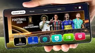 (Lançamento) Do Efootball libertadores 2024 PSP LUSCA ANDROID 💙