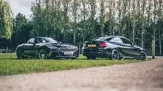 BMW Z4 M40i vs BMW M240i Rev Battle