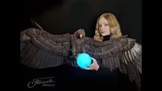 Презентация МК Летящий орел (фоамиран)