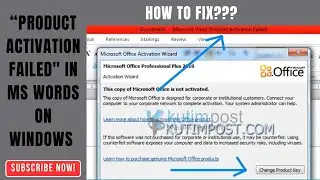Fix 'Product Activation Failed' in Microsoft Word