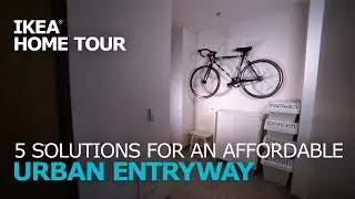 5 Small Hallway Entry Ideas- IKEA Home Tour