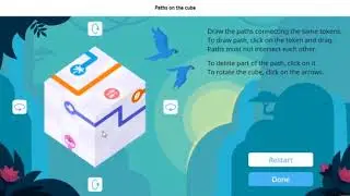 PATHS ON THE CUBE/ CLASS 8 / BRICSMATH MAIN ROUND