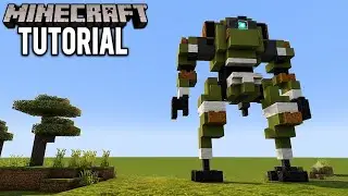 MINECRAFT (PS4) : BT-7274 From Titanfall 2 Tutorial : Easy Build