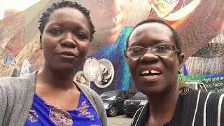 Out and About with Kumechacha! - Legacy Mural, Philadelphia PA