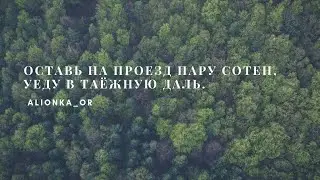 Алёна Александрова - Оставь на проезд (Стихи,поэзия)