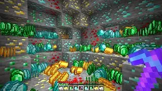 Minecraft But It's Too Lucky To Be True