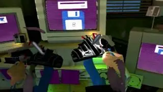MORE MR TESTING ON PSVR.... SUPERHOT VR.... AGAIN....