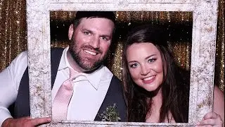 Lauren and Cole Wedding Photo Booth in Ponca City, Oklahoma