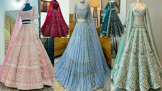 Beautiful different colour lehenga design/stylish colours lehenga choli design ideas.