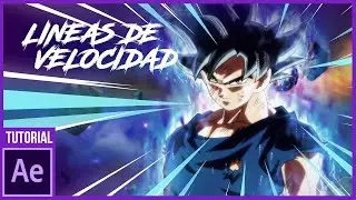 Lineas De Velocidad Estilo Anime After Effects Tutorial