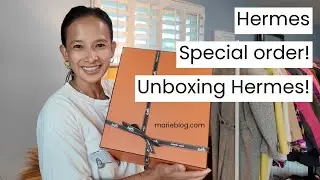 Unboxing Hermes! Hermes SO! Hermes Special Order!