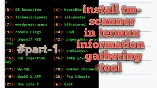 install tm-scanner information gathering tool in termux IN HINDI BY TECNO HACKER