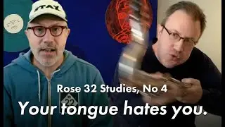 Tonguing as a blood-sport. (Rose 32 Studes, No. 4 on bass clarinet)
