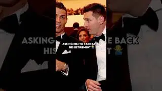 Messi The Retired WorldCup Winner !? #football #messi #ronaldo #barcelona #intermiami #worldcup