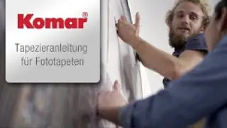 Lepení fototapet Komar -  je to snadné!