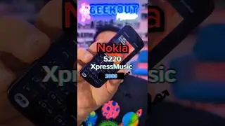 Nokia, 5220 XpressMusic, 2008 #nokia #5220 #basic #retrotech #celulares #reseña #xpressmusic