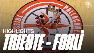 Pallacanestro Trieste 79 - 62 Unieuro Forlì ⁣ | 11a giornata LNP | Telequattro Highlights