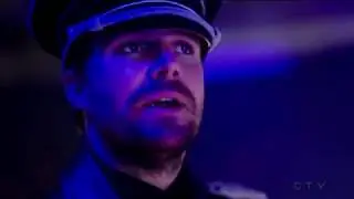 The Flash 4x08 Quentin from Earth X attacks Oliver/ Red Tornado appears