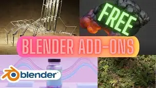 10 FREE Blender Addons you must try in 2024