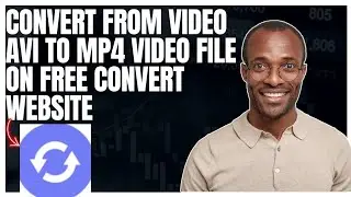 How to convert from Video AVI to MP4 video file on FreeConvert website