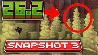 NEW IVs in Minecraft Snapshot 3 26.2