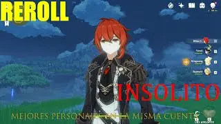 REROLL Diluc Venti Genshin Impact