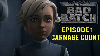 Star Wars The Bad Batch Season 3 Episode 1 Carnage Count