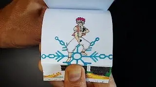 Flipbook DEMON SLAYER | Akaza vs Tanjiro | Kimetsu no Yaiba