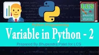 Variable in python in Hindi | Python tutorials for beginners
