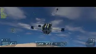 Space Engineers Terra Nova, бой с "пиратами"