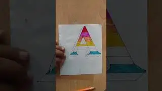 Drawing Art Later "A"#like #art #shorts #youtubeshorts.
