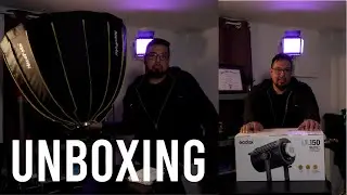 Godox UL150 & NiceFoto 90cm Softbox UNBOXING