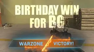 COD Warzone | 🎂🍻 BIRTHDAY WIN 🍻🎂  | adatfalo