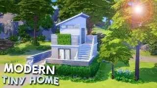 MODERN TINY HOME // The Sims 4