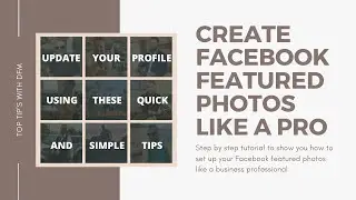 Create Facebook Featured Photos For Beginners Step By Step Tutorial