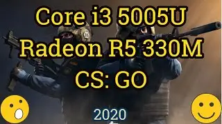 Core i3 5005U + Radeon R5 M330 CS: GO