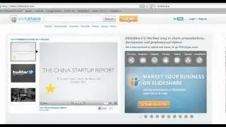 Using Scribd or Slideshare
