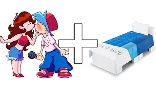 FNF BOYFRIEND x GIRLFRIEND + BED FNF ANIMATION
